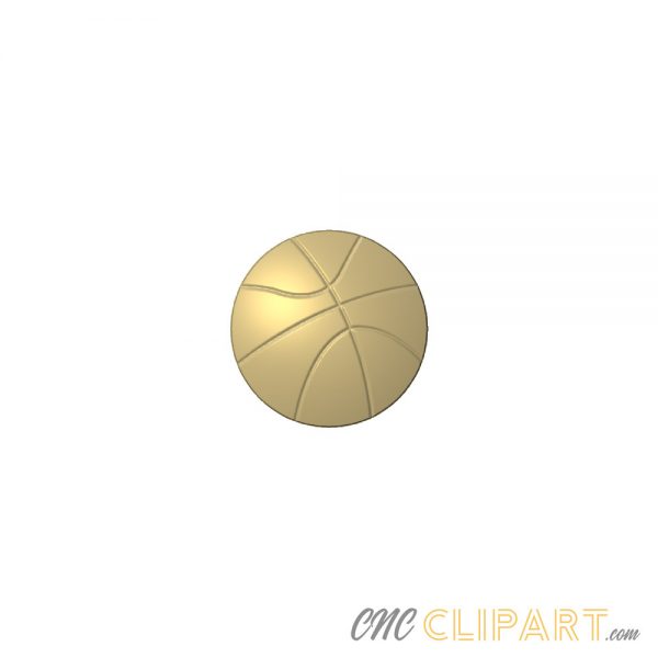 A 3D Relief Model of a Basketball