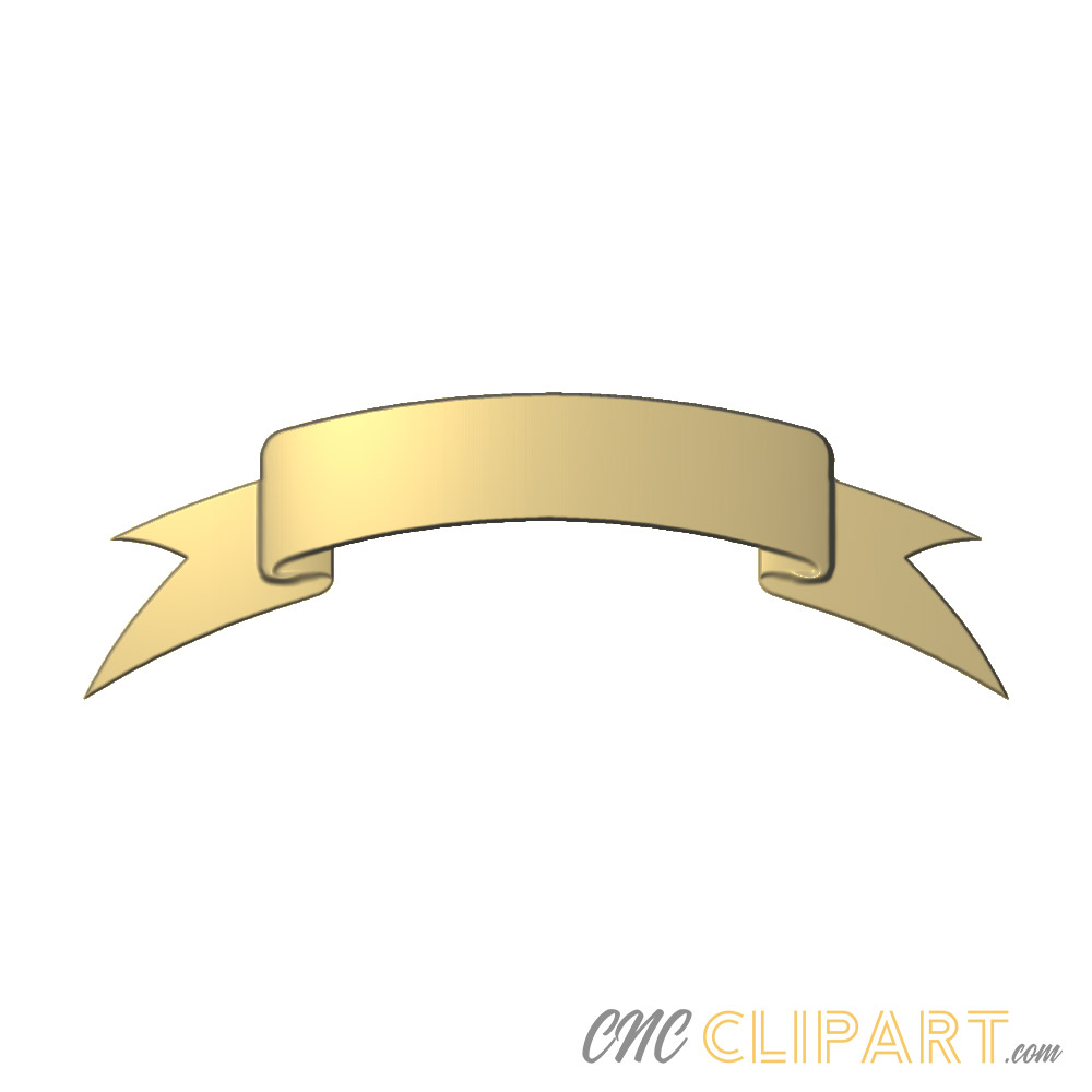 A 3D Relief Model of a Banner