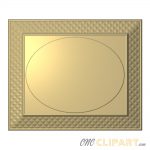 A 3D Relief Model of a plaque base designed  - suitable for customising with your own award text and additional content