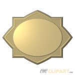A 3D Relief Model of a plaque/award base - suitable for customising with your own text and additional content