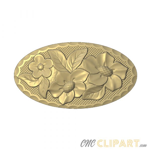 Flowers in Plate
