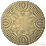 A 3D Relief Model of round box cover