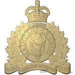 A 3D Relief Model of the Royal Canadian Mounted Police Badge
