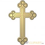 A 3D Relief Model of a decorative Cross