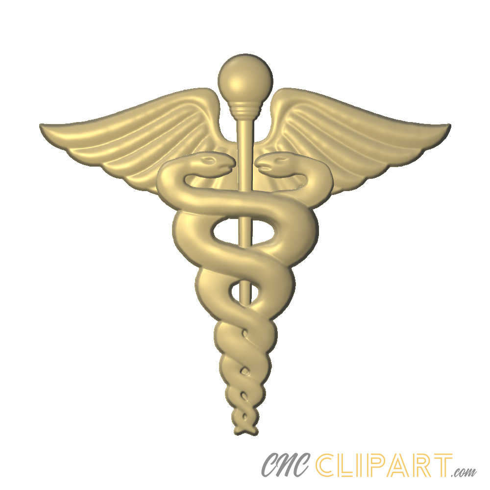 medical clipart caduceus