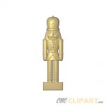 A 3D Relief Model of a Nutcracker