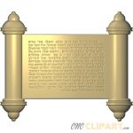 A 3D Relief Model of the Torah