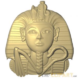 A 3D Relief Model of Tutankhamun