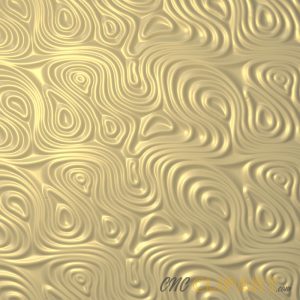 A 3D Relief Model of a Wave texture