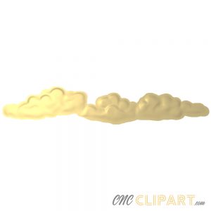 A 3D Relief Model of some clouds