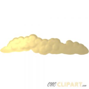 A 3D Relief Model of some clouds