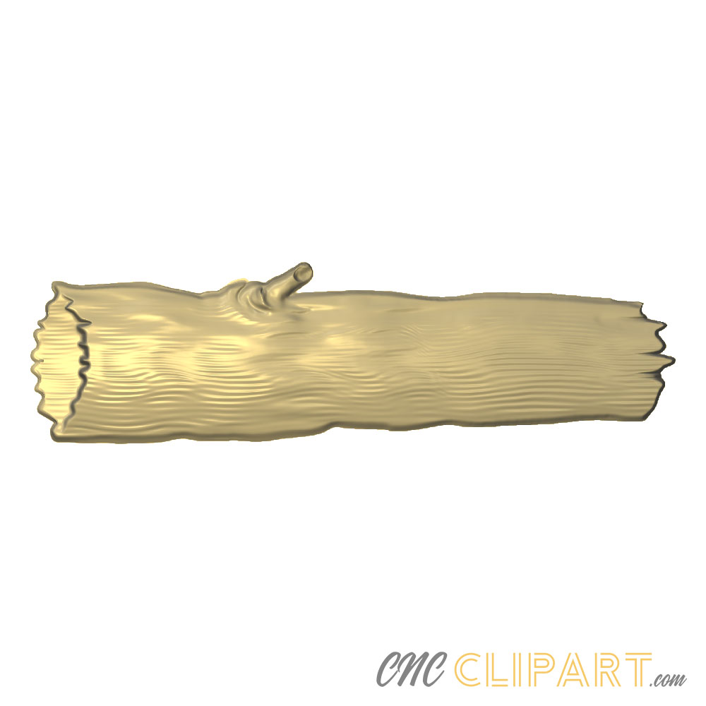 A 3D Relief Model of a hollow tree-trunk