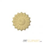 A 3D Relief model of a Ceiling Rose