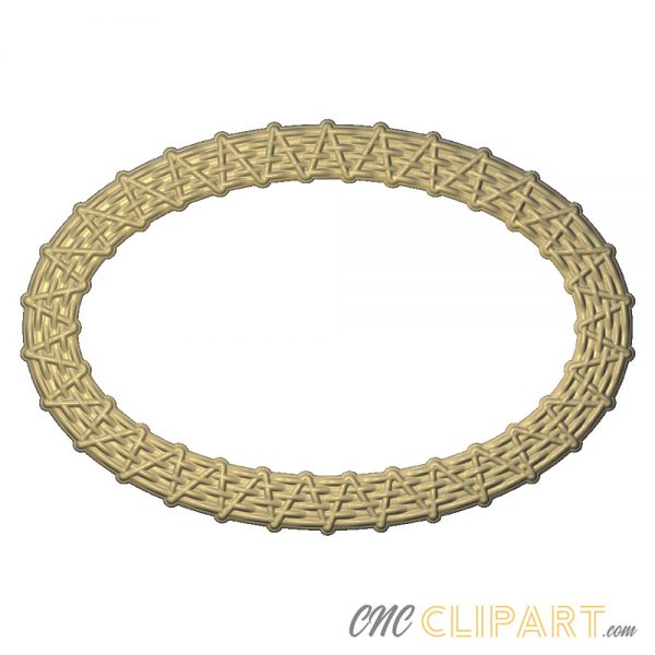 A 3D Relief model of a Celtic Oval Border