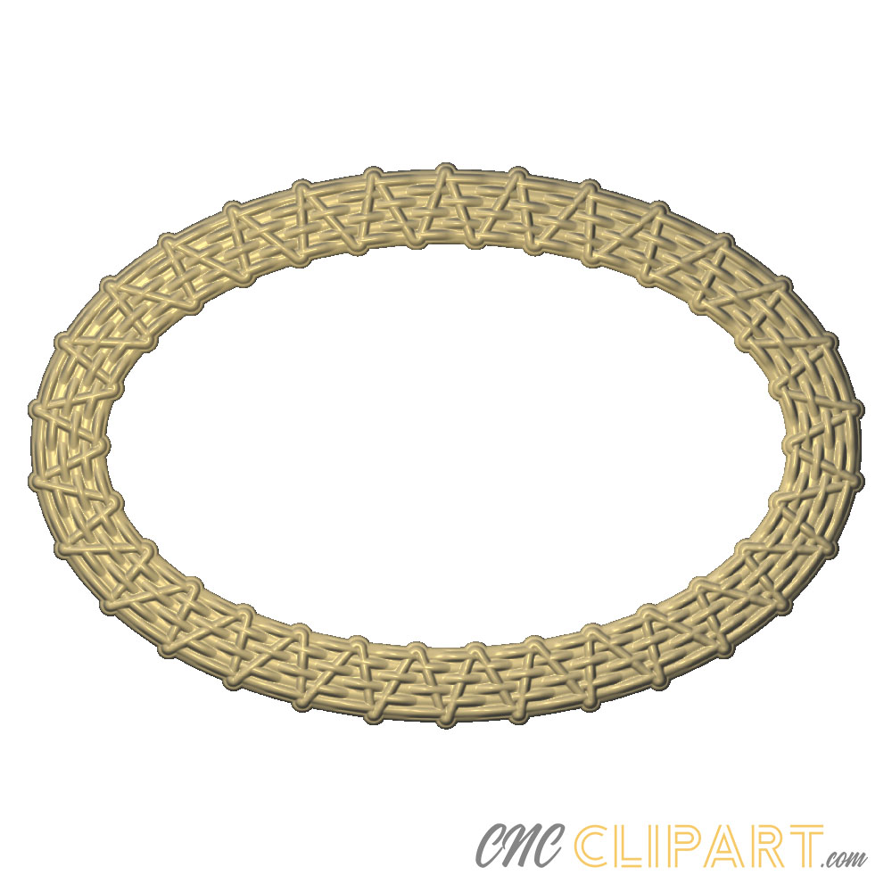 A 3D Relief model of a Celtic Oval Border