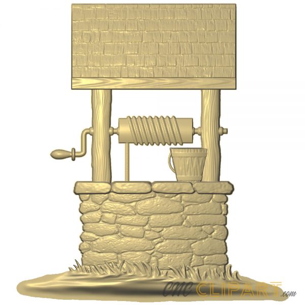A 3D Relief Model of a Water Well