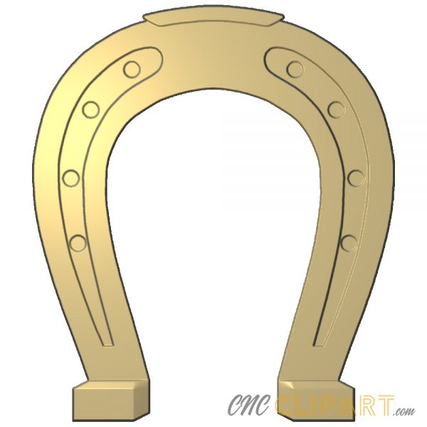A 3D Relief model of a Horseshoe