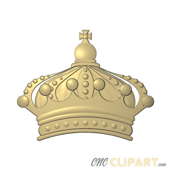 A 3D Relief model of a Crown